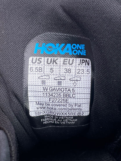 Hoka Gaviota 5, buty sportowe damskie nowe rozmiar 38, etykieta z kodem modelu 1134235BBLC