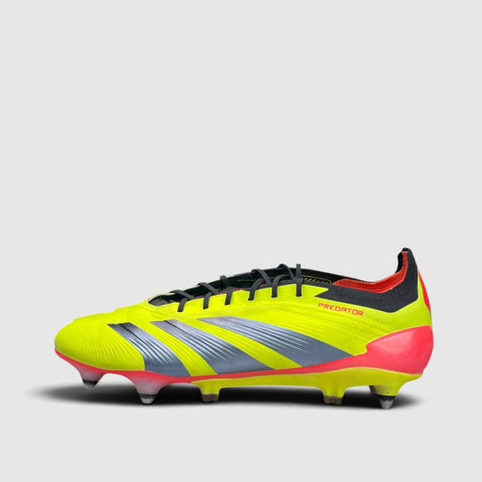 Adidas Predator Elite SG, buty sportowe męskie w bardzo dobrym stanie rozmiar 44, boczny profil, lewa strona