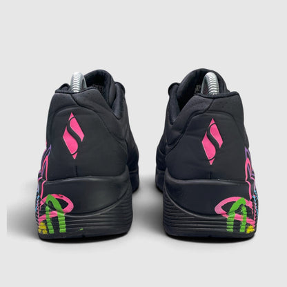 Skechers Uno, buty sportowe damskie w bardzo dobrym stanie rozmiar 40, widok z tyłu