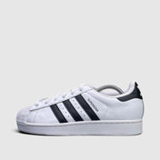 Adidas Superstar II, buty sportowe damskie w bardzo dobrym stanie rozmiar 39 1/3, boczny profil, lewa strona