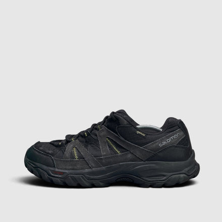 Salomon Trekking Shoes, trekkingi męskie w dobrym stanie rozmiar 45, boczny profil, lewa strona