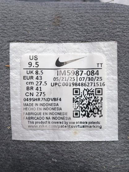 Nike Air Max 95 Smoke Grey Cannon, buty sportowe męskie w bardzo dobrym stanie rozmiar 43, etykieta z kodem modelu IM5987-084