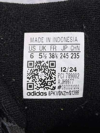 Adidas Superstar II Black White, buty sportowe damskie w bardzo dobrym stanie rozmiar 38 2/3, etykieta z kodem modelu JH9977