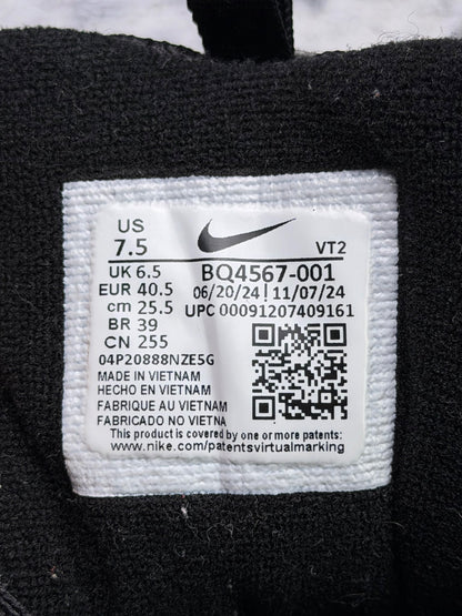 Nike Air Max 97 Triple Black, buty sportowe męskie w bardzo dobrym stanie rozmiar 40.5, etykieta z kodem modelu BQ4567-001