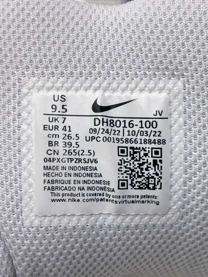 Nike Air Max 97 Triple White, buty sportowe męskie w bardzo dobrym stanie rozmiar 41, etykieta z kodem modelu DH8016-100
