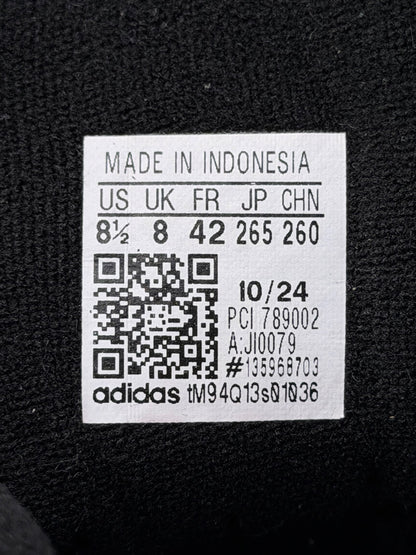 Adidas Superstar II Black White, buty sportowe męskie w bardzo dobrym stanie rozmiar 42, etykieta z kodem modelu JI0079