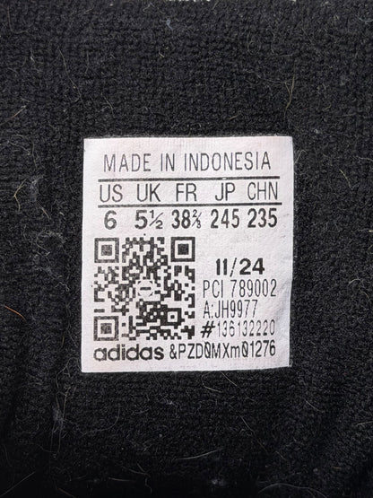 Adidas Superstar II Black White, buty sportowe damskie w bardzo dobrym stanie rozmiar 38 2/3, etykieta z kodem modelu JH9977