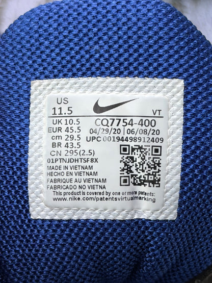 Nike Air Max Plus 2 Valor Blue, buty sportowe męskie w bardzo dobrym stanie rozmiar 45.5, etykieta z kodem modelu CQ7754-400