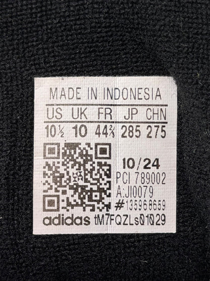 Adidas Superstar II Black White, buty sportowe męskie w bardzo dobrym stanie rozmiar 44 2/3, etykieta z kodem modelu JI0079