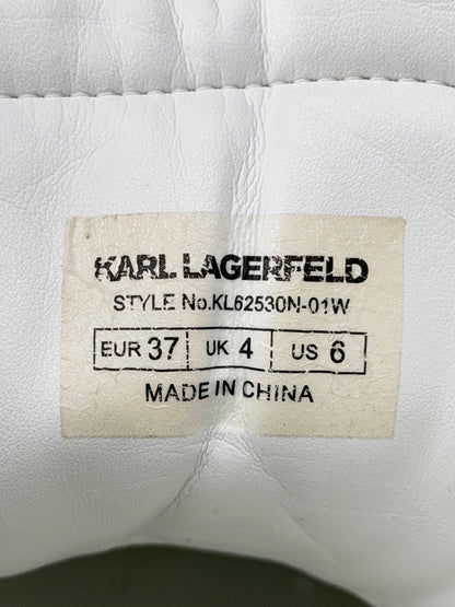 Karl Lagerfeld Sneakers, buty sportowe damskie w bardzo dobrym stanie rozmiar 37, etykieta z kodem modelu KL62530N-01W