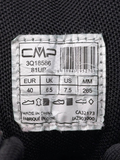 CMP Trekking Waterproof Boots, śniegowce damskie w bardzo dobrym stanie rozmiar 40, etykieta z kodem modelu 3Q18586