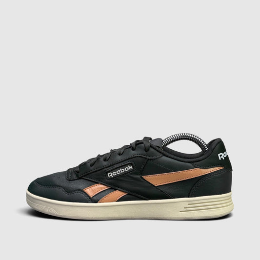 Reebok Court Advance, buty sportowe damskie w bardzo dobrym stanie rozmiar 37.5, boczny profil, lewa strona