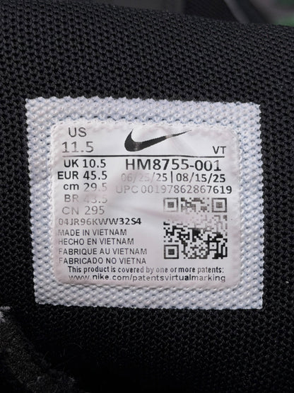 Nike Air Max 95 OG Black, buty sportowe męskie w bardzo dobrym stanie rozmiar 45.5, etykieta z kodem modelu HM8755-001