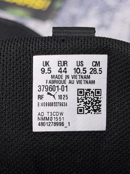 Puma Voltaic Evo Black, buty sportowe męskie w bardzo dobrym stanie rozmiar 44, etykieta z kodem modelu 379601-01