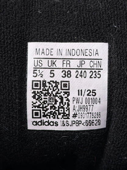 Adidas Superstar II Black White, buty sportowe damskie w bardzo dobrym stanie rozmiar 38, etykieta z kodem modelu JH9977