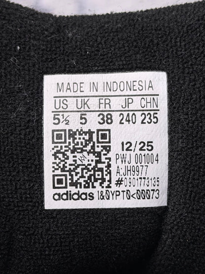 Adidas Superstar II Black White, buty sportowe damskie w bardzo dobrym stanie rozmiar 38, etykieta z kodem modelu JH9977