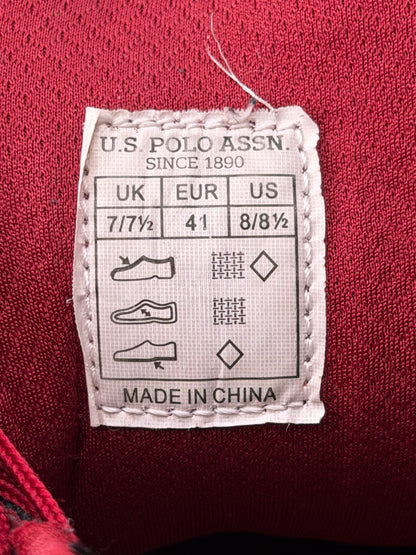 U.S. Polo Assn. Sneakers, buty sportowe męskie w bardzo dobrym stanie rozmiar 41, etykieta z kodem modelu