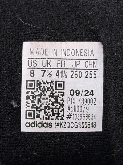 Adidas Superstar II Black White, buty sportowe męskie w bardzo dobrym stanie rozmiar 41 1/3, etykieta z kodem modelu JI0079