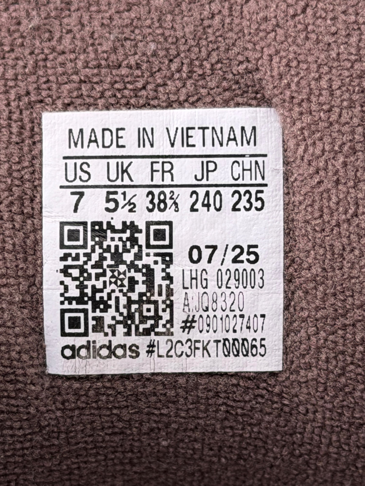 Adidas Campus 00s Earth Strata, buty sportowe damskie w bardzo dobrym stanie rozmiar 38 2/3, etykieta z kodem modelu JQ8320