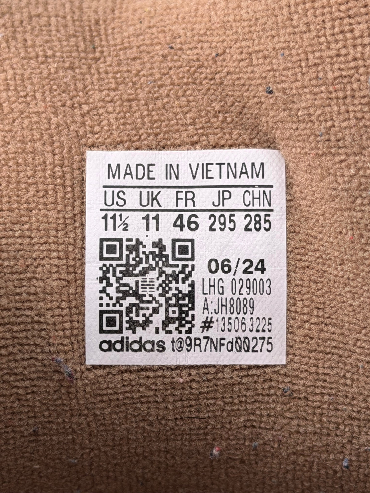 Adidas Campus, buty sportowe męskie w bardzo dobrym stanie rozmiar 46, etykieta z kodem modelu JH8089