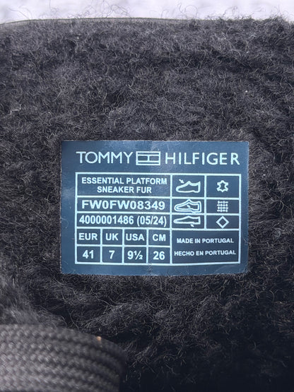 Tommy Hilfiger Essential Platform Sneaker, buty sportowe męskie w bardzo dobrym stanie rozmiar 41, etykieta z kodem modelu FW0FW08349