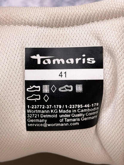Tamaris Platform Sneakers, buty sportowe damskie w bardzo dobrym stanie rozmiar 41, etykieta z kodem modelu