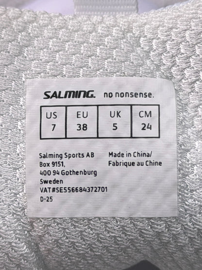 Salming Eagle 2, buty sportowe damskie w bardzo dobrym stanie rozmiar 38, etykieta z kodem modelu