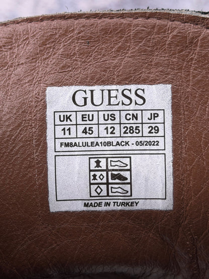 Guess Boots, botki męskie w bardzo dobrym stanie rozmiar 45, etykieta z kodem modelu FM8ALULEA10BLACK