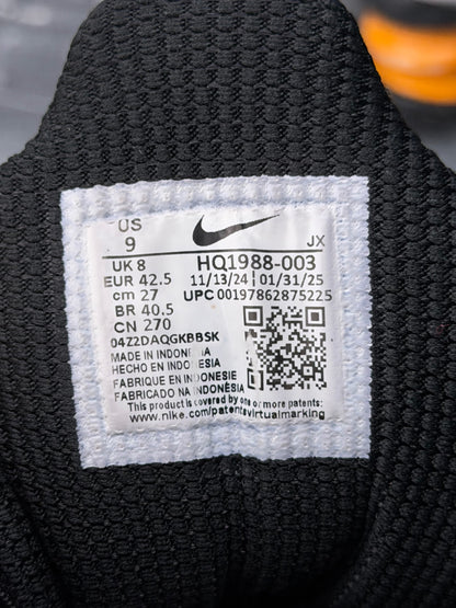 Nike Shox R4 Bright Mandarin, buty sportowe męskie w bardzo dobrym stanie rozmiar 42.5, etykieta z kodem modelu HQ1988-003