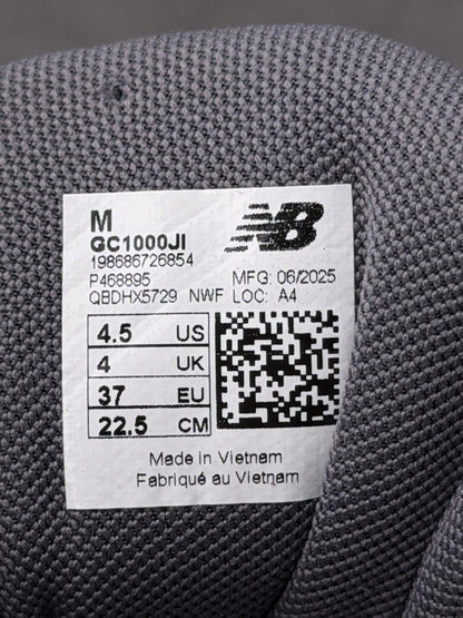 New Balance 1000, buty sportowe damskie w bardzo dobrym stanie rozmiar 37, etykieta z kodem modelu GC1000JI