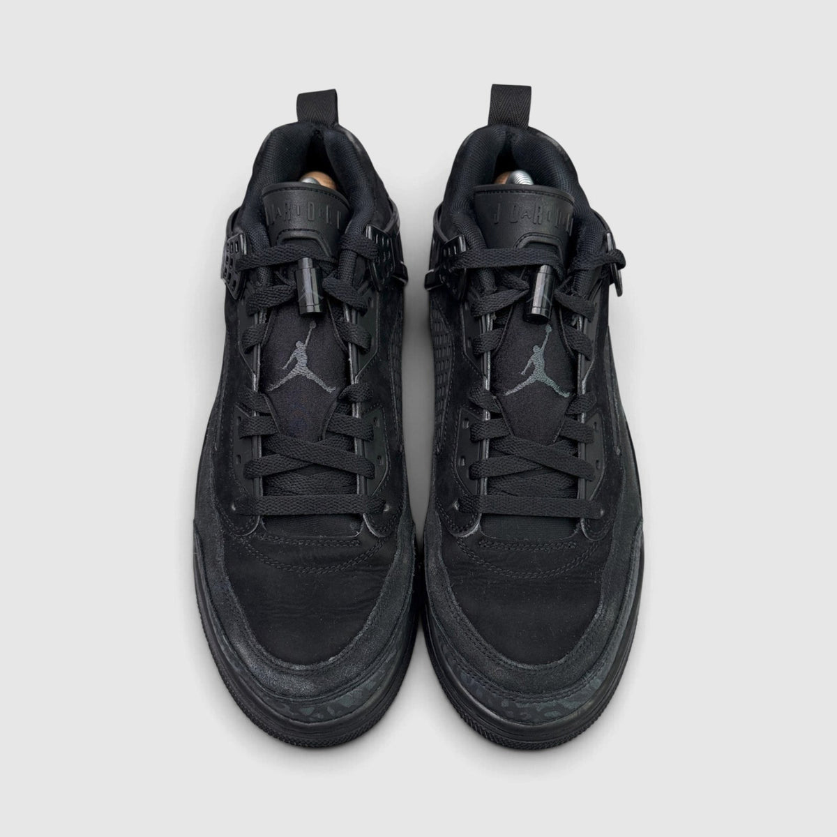 Jordan Spizike Low Black Cat, buty sportowe męskie w bardzo dobrym stanie rozmiar 44, widok z góry