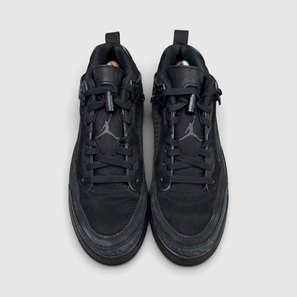 Jordan Spizike Low Black Cat, buty sportowe męskie w bardzo dobrym stanie rozmiar 44, widok z góry