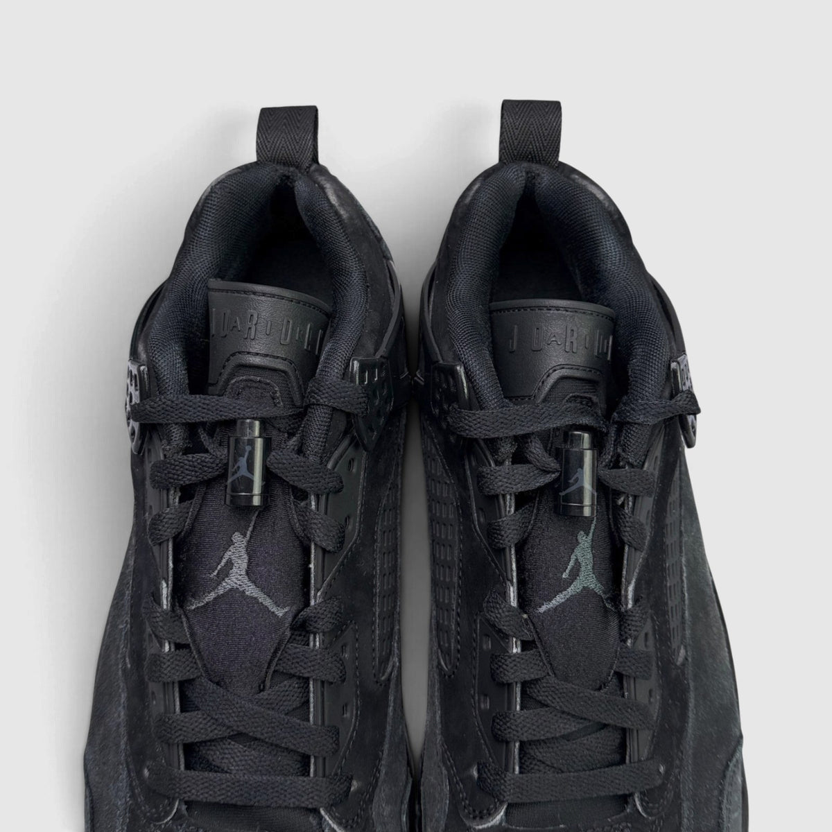 Jordan Spizike Low Black Cat, buty sportowe męskie w bardzo dobrym stanie rozmiar 44, detal