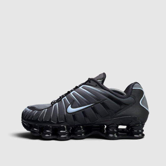 Nike Shox TL Celestine Blue, buty sportowe męskie w bardzo dobrym stanie rozmiar 45, boczny profil, prawa strona
