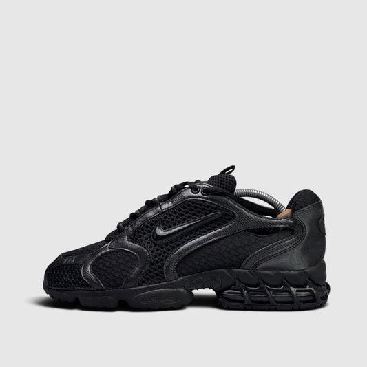 Nike Air Zoom Spiridon Cage 2 Triple Black, buty sportowe męskie w bardzo dobrym stanie rozmiar 44, widok z boku