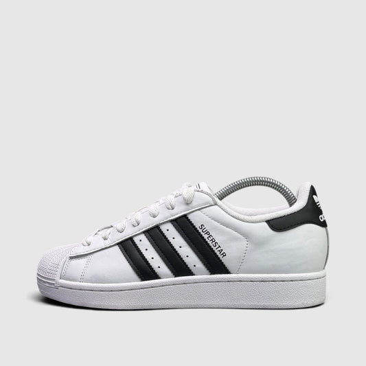 Adidas Superstar II, buty sportowe damskie w bardzo dobrym stanie rozmiar 40 2/3, boczny profil, lewa strona