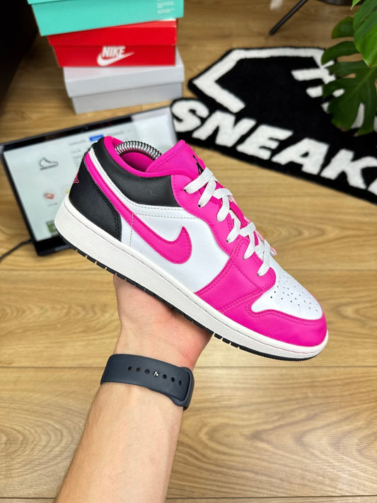 Jordan Air Jordan 1 Low Fierce Pink — buty sportowe męskie w bardzo dobrym stanie rozmiar 38.5, widok z boku