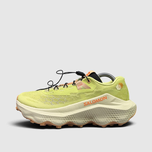 Salomon Ultra Glide 4, trekkingi damskie w bardzo dobrym stanie rozmiar 38, boczny profil, lewa strona