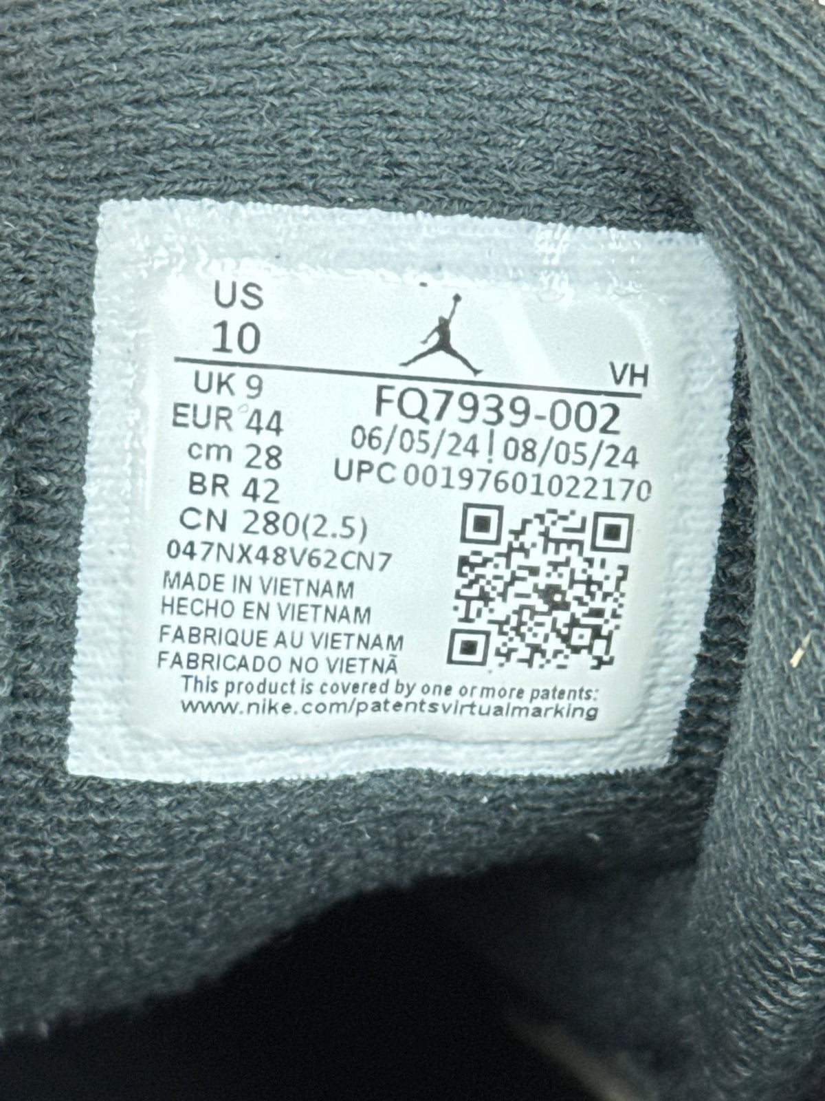 Jordan Air Jordan 4 RM Iron Grey — buty sportowe męskie w bardzo dobrym stanie rozmiar 44, podeszwa