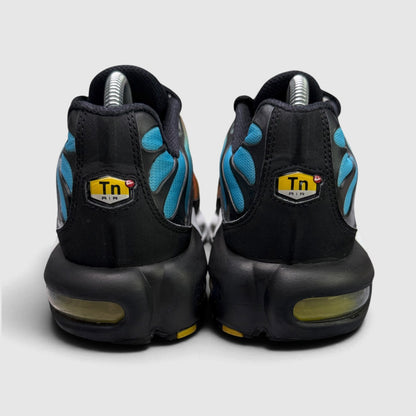 Nike Air Max Plus Baltic Blue / Safety Orange, buty sportowe męskie w bardzo dobrym stanie rozmiar 42, widok z tyłu