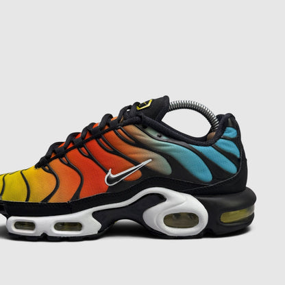 Nike Air Max Plus Baltic Blue / Safety Orange, buty sportowe męskie w bardzo dobrym stanie rozmiar 42, detal