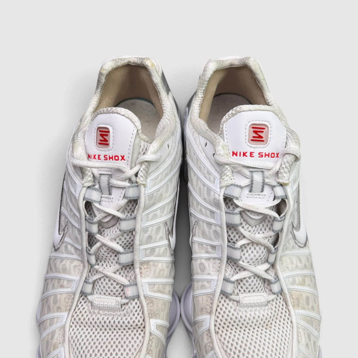 Nike Shox TL Metallic Silver, buty sportowe męskie w bardzo dobrym stanie rozmiar 42.5, widok z góry