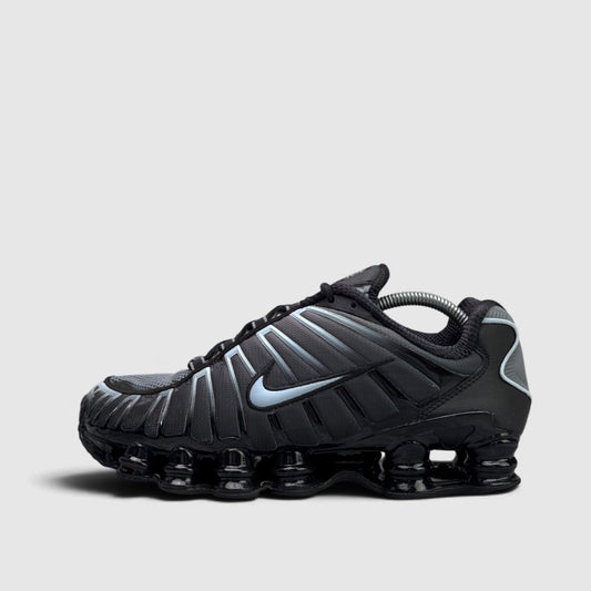 Nike Shox TL Celestine Blue, buty sportowe męskie w bardzo dobrym stanie rozmiar 42.5, boczny profil, lewa strona