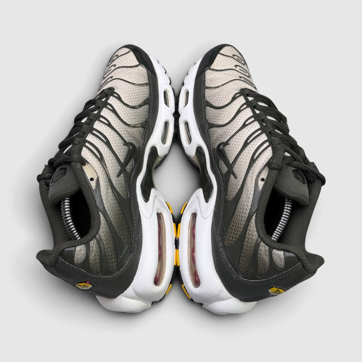 Nike Air Max Plus Sequoia Cargo Khaki, buty sportowe męskie w bardzo dobrym stanie rozmiar 41, widok z góry