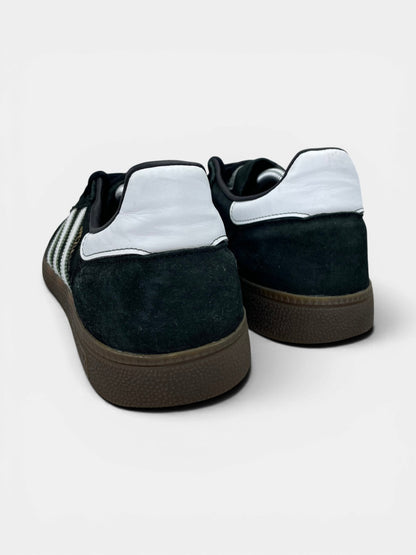 Adidas Handball Spezial Black Gum — buty sportowe męskie w bardzo dobrym stanie rozmiar 46 2/3, widok z tyłu