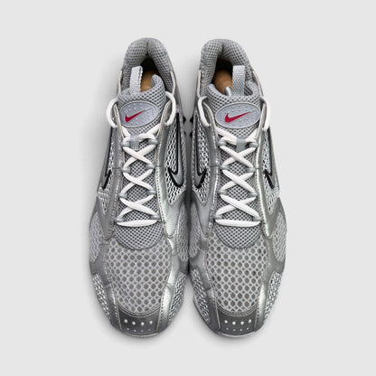 Nike Air Zoom Spiridon Cage 2 Metallic Silver, buty sportowe męskie w bardzo dobrym stanie rozmiar 47.5, widok z przodu