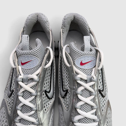 Nike Air Zoom Spiridon Cage 2 Metallic Silver, buty sportowe męskie w bardzo dobrym stanie rozmiar 47.5, język buta