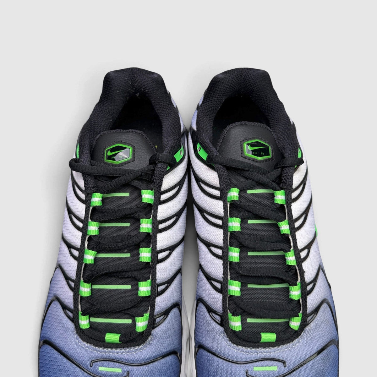 Nike Air Max Plus Icons / Scream Green, buty sportowe męskie w bardzo dobrym stanie rozmiar 41, widok z góry