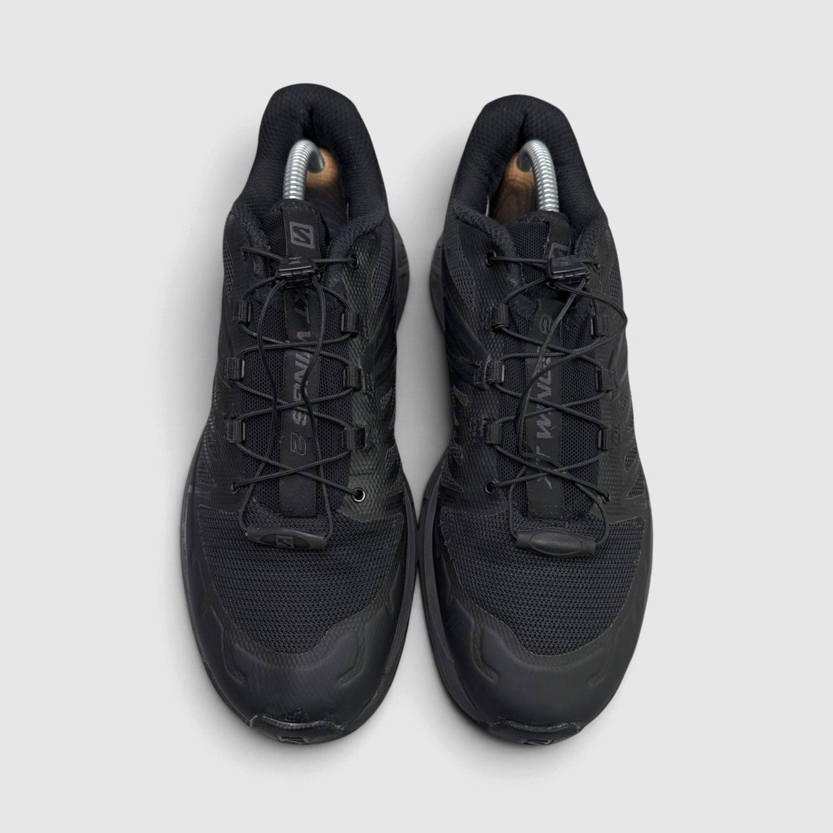Salomon XT-Wings 2 Black Magnet, buty sportowe męskie w bardzo dobrym stanie rozmiar 41 1/3, widok z góry