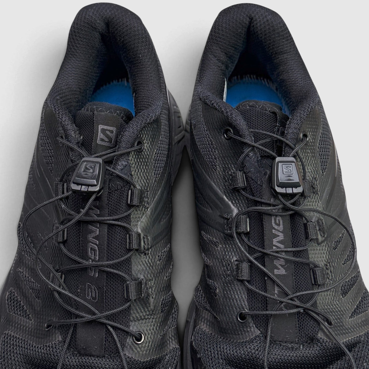 Salomon XT-Wings 2 Black Magnet, buty sportowe męskie w bardzo dobrym stanie rozmiar 41 1/3, detal